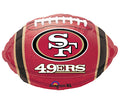 49ers Football 18 Inch Mylar #390