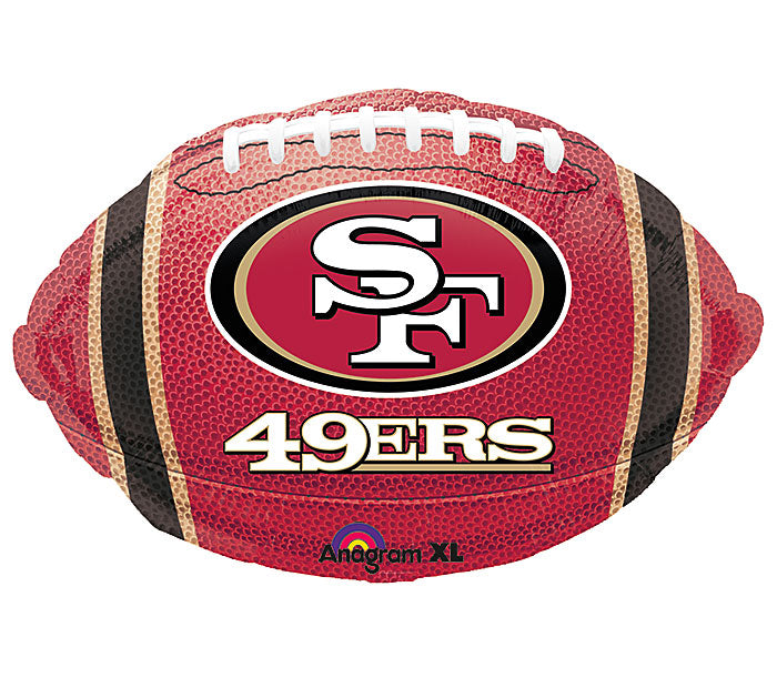 49ers Football 18 Inch Mylar #390