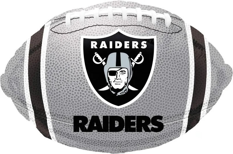 Raiders Football 18 Inch Mylar #392