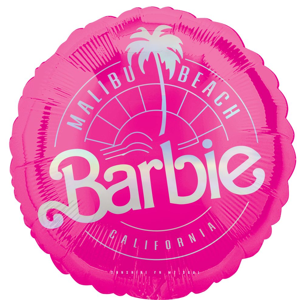 Malibu Barbie 18 Inch Mylar #41