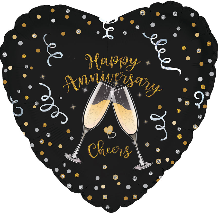 Happy Anniversary 18 Inch Mylar #44