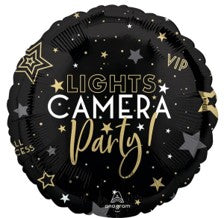 Lights Camera Party 18 Inch Mylar #54