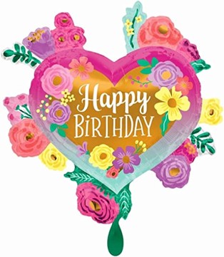 Happy Birthday 32 Inch Mylar #55