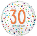 30th Birthday 18 Inch Mylar #60