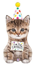 Large Cat Birthday Mylar #62