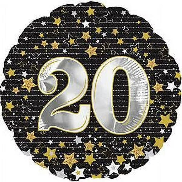 20th Birthday 18 Inch Mylar #65