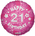 21st Birthday 18 Inch Mylar #68