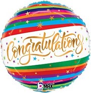 Congratulations 18 Inch Mylar #75