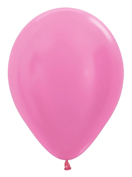 12 Inch Latex Pearl Fuchsia
