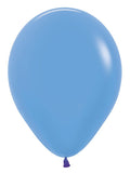 12 Inch Latex Fashion Blue Hi-Floated