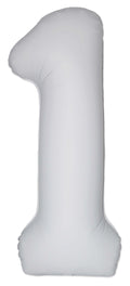 White #1 Mylar 34 Inch