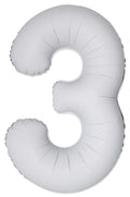 White #3 Mylar 34 Inch