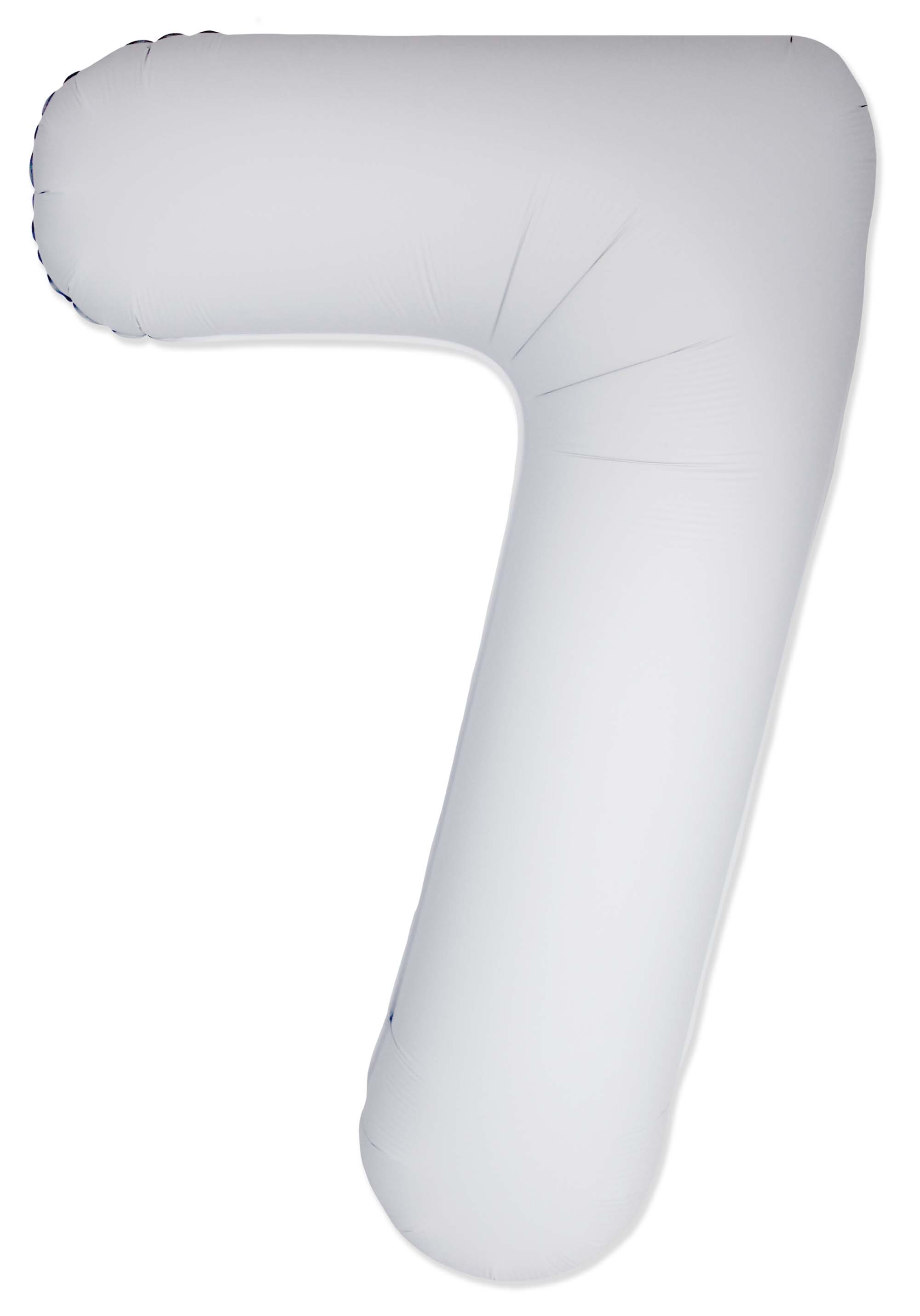 White #7 Mylar 34 Inch
