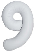 White #9 Mylar 34 Inch
