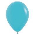 12 Inch Latex Turquoise Hi-Floated