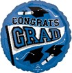 18 Inch Congrats Grad Mylar Blue #481