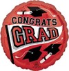 18 Inch Congrats Grad Mylar Red #485