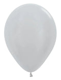 12 Inch Latex Silver Hi-Floated