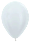 12 Inch Latex Pearl White