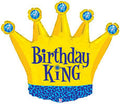 Birthday King Mylar 32 Inch