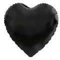 18 Inch Mylar Black Heart