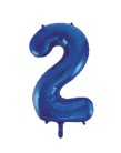 Blue #2 Mylar 34 Inch
