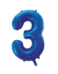 Blue #3 Mylar 34 Inch
