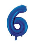 Blue #6 Mylar 34 Inch