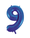 Blue #9 Mylar 34 Inch