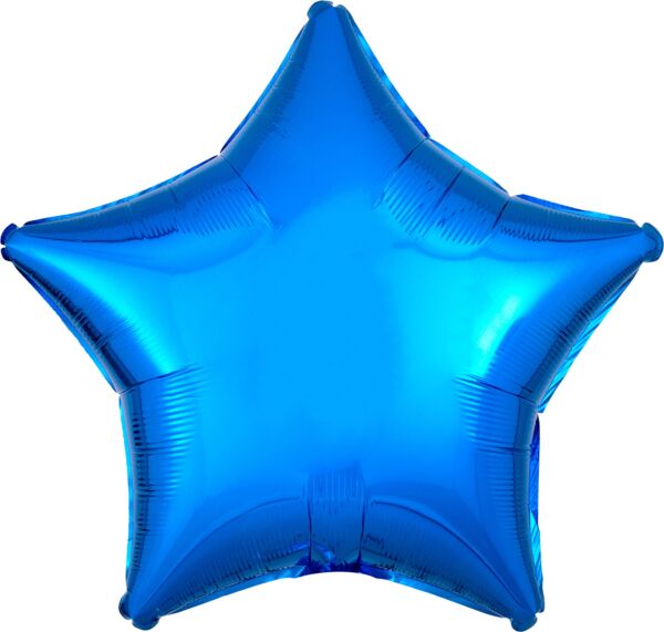 18 Inch Mylar Royal Blue Star