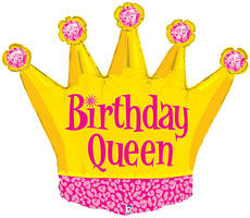 Birthday Queen Mylar 32 Inch
