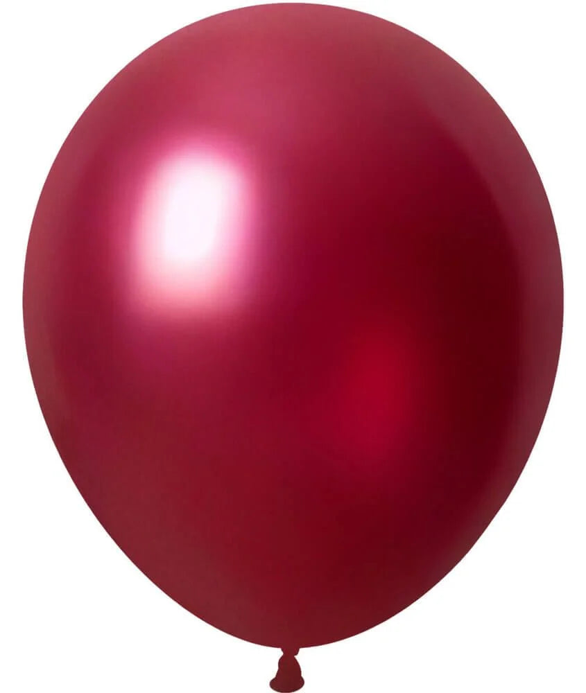 12 Inch Pearl Burgundy Latex