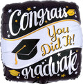 18 Inch "Congrats You Did It" Mylar #479