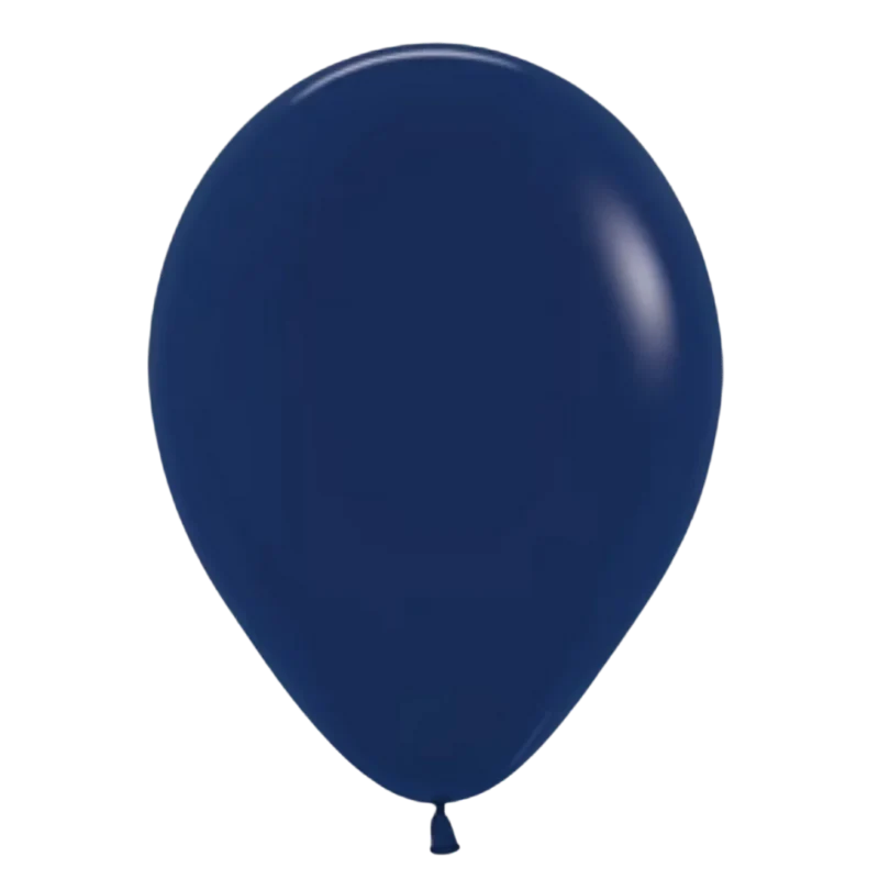 12 Inch Latex Navy Blue