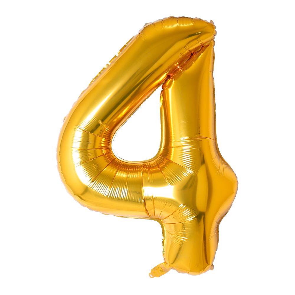 Gold #4 Mylar 34 Inch