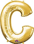 Gold Letter C 34 Inch