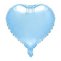 18 Inch Mylar Light Blue Heart