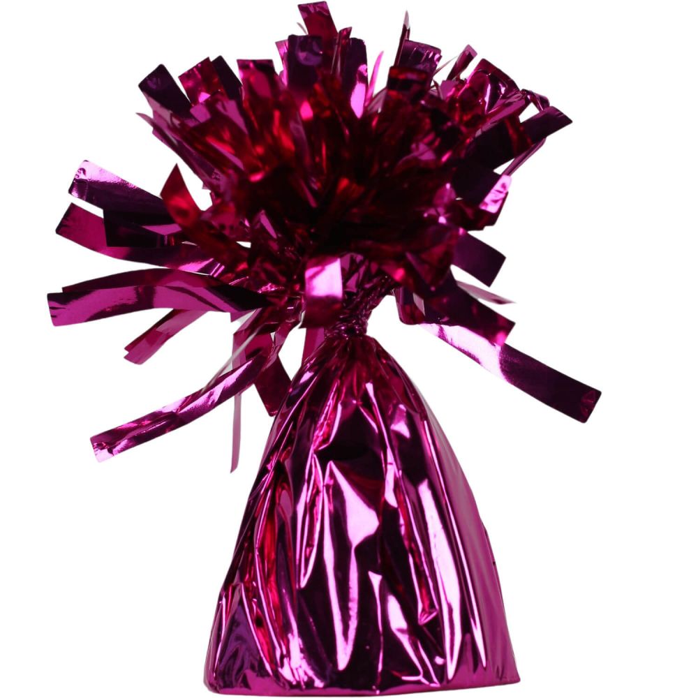 Foil Balloon Weight Magenta - Adjustable Height
