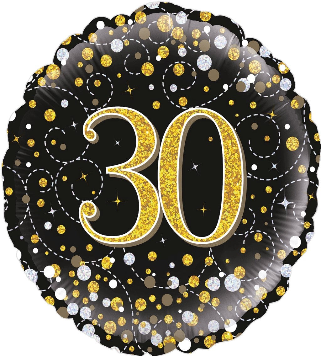 30th 18 Inch Mylar #186