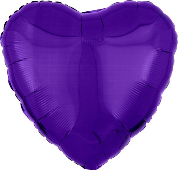 18 Inch Mylar Purple Heart
