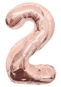 Rose Gold #2 Mylar 34 Inch