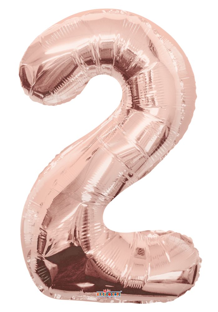 Rose Gold #2 Mylar 34 Inch