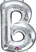 Silver Letter B 34 Inch
