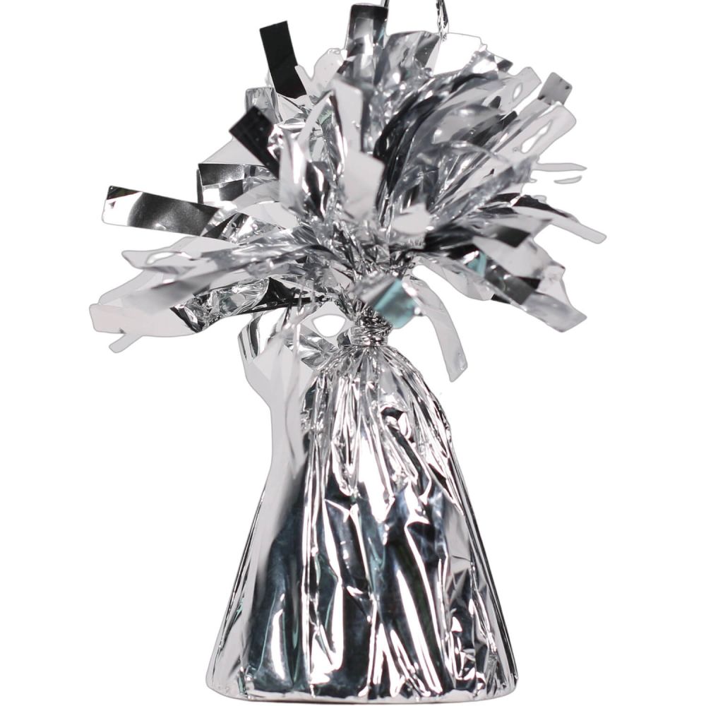 Foil Balloon Weight Silver - Adjustable Height