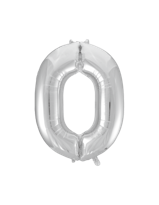 Silver #0 Mylar 34 Inch