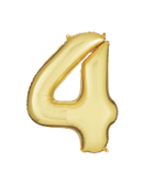 White Gold #4 Mylar 34 Inch
