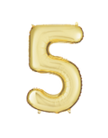 White Gold #5 Mylar 34 Inch